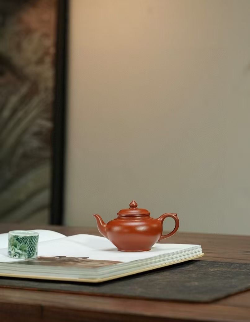 宜興紫砂壷(中国茶器)『小小笑桜』