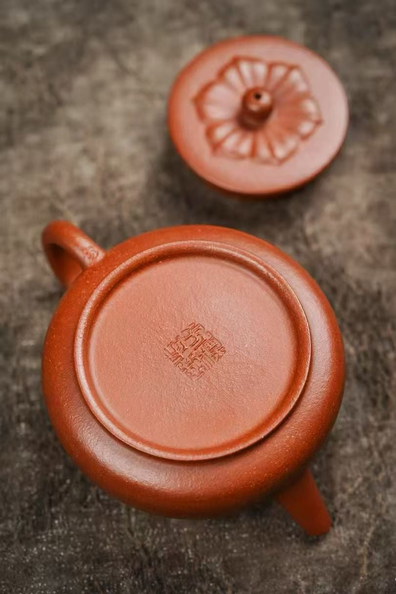 宜興紫砂壷(中国茶器)『菱花』