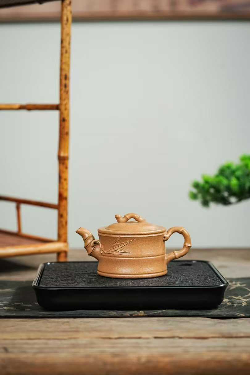 宜興紫砂壷(中国茶器)『小竹段』