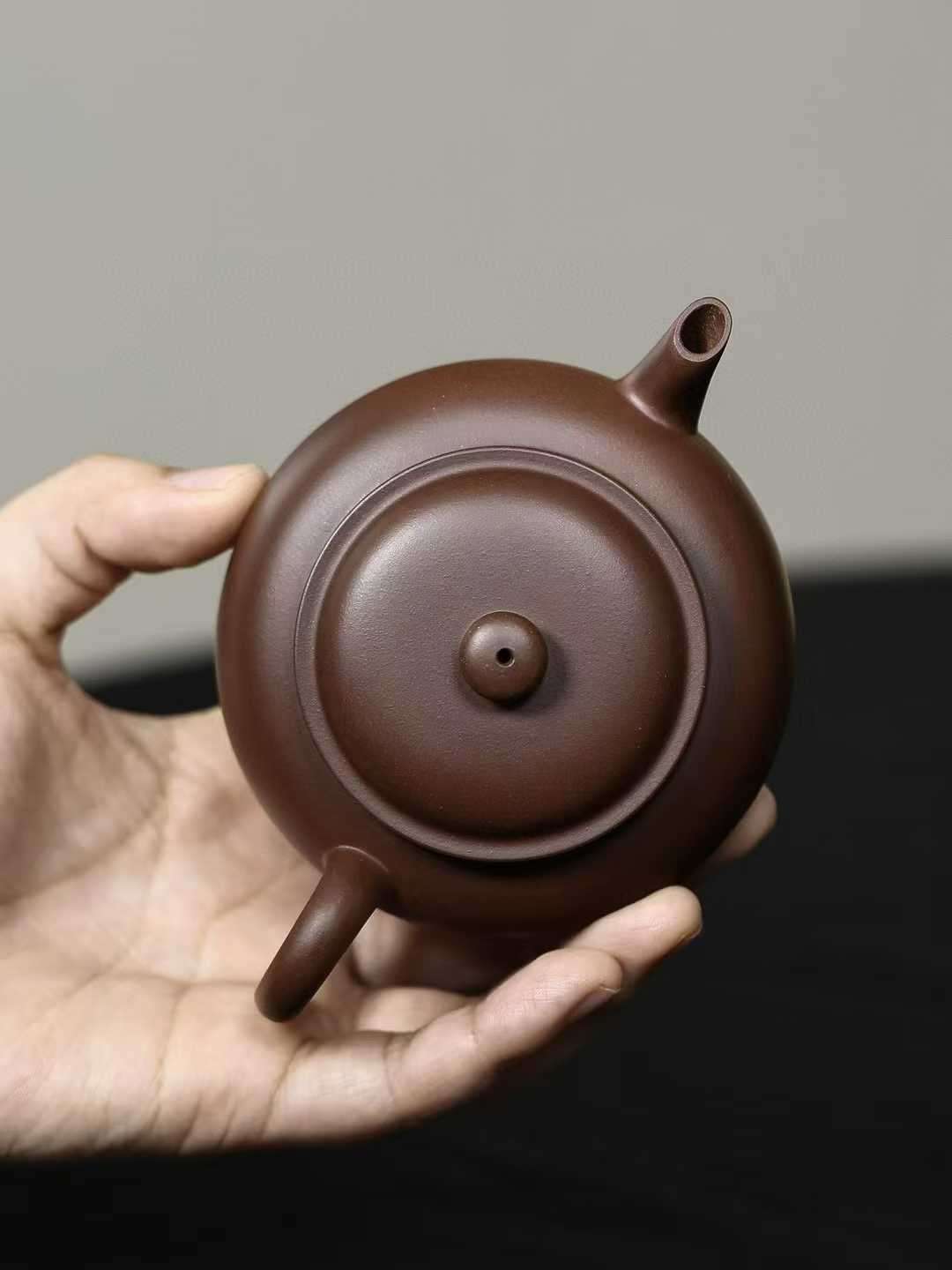 宜興紫砂壷(中国茶器)『扁灯』