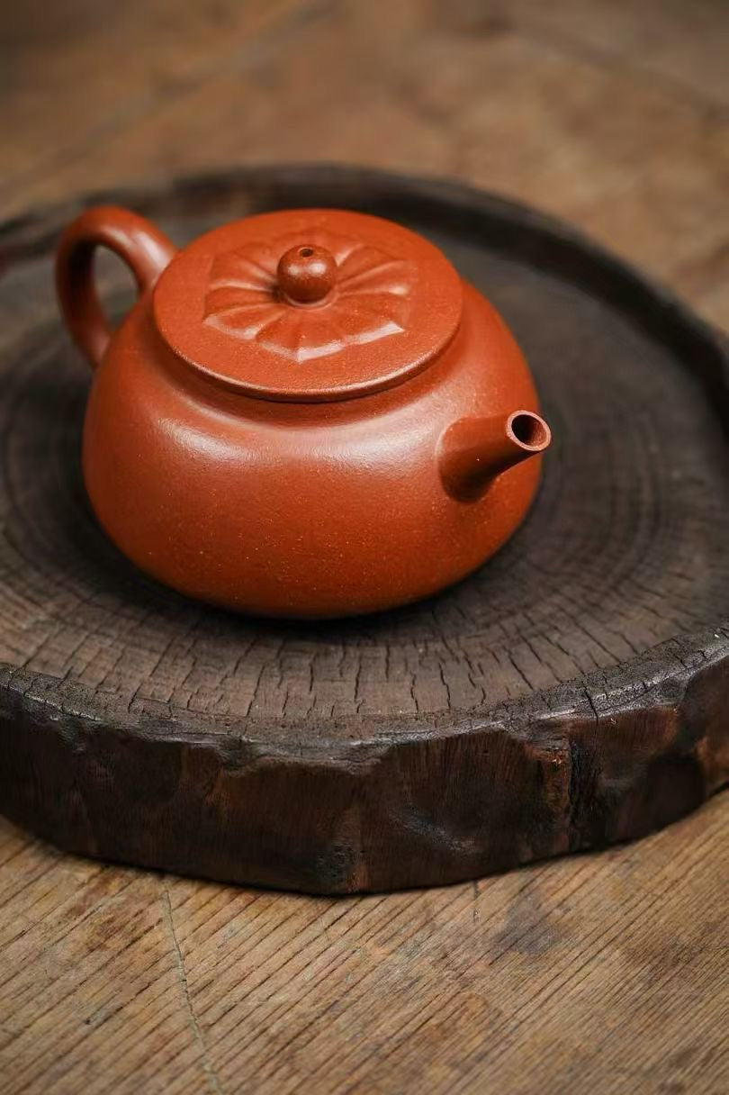 宜興紫砂壷(中国茶器)『菱花』