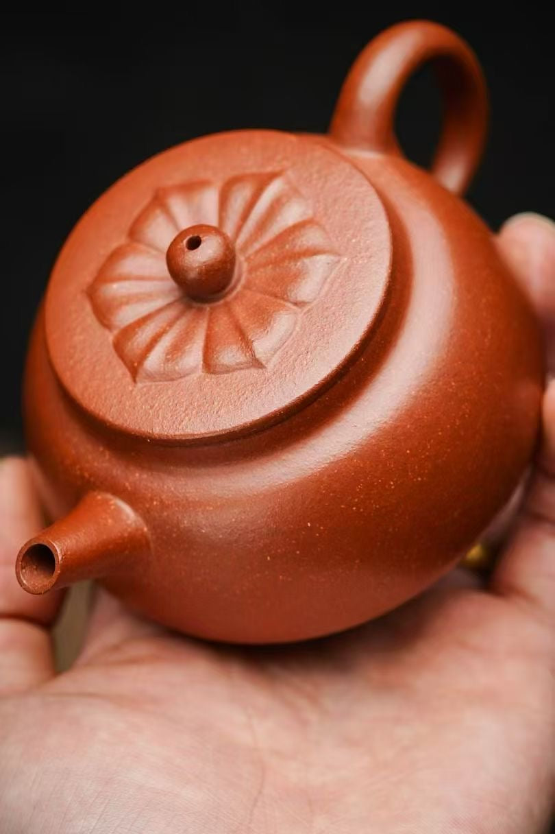 宜興紫砂壷(中国茶器)『菱花』