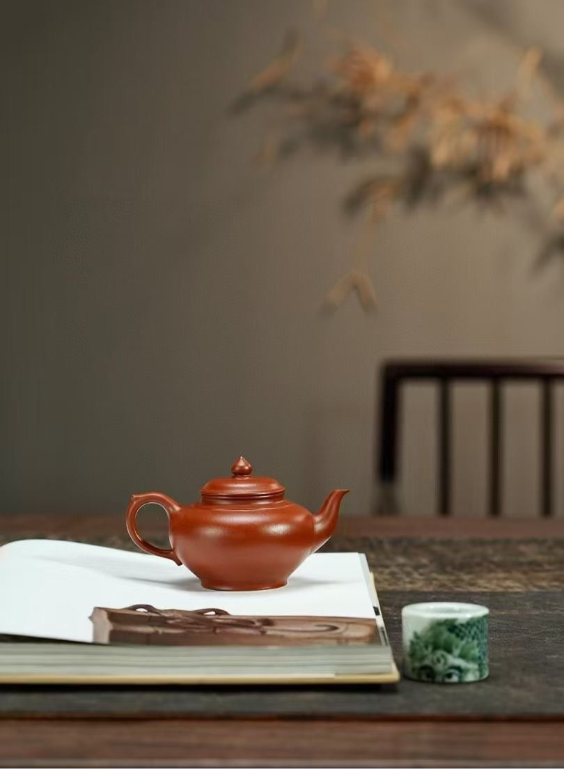 宜興紫砂壷(中国茶器)『小小笑桜』