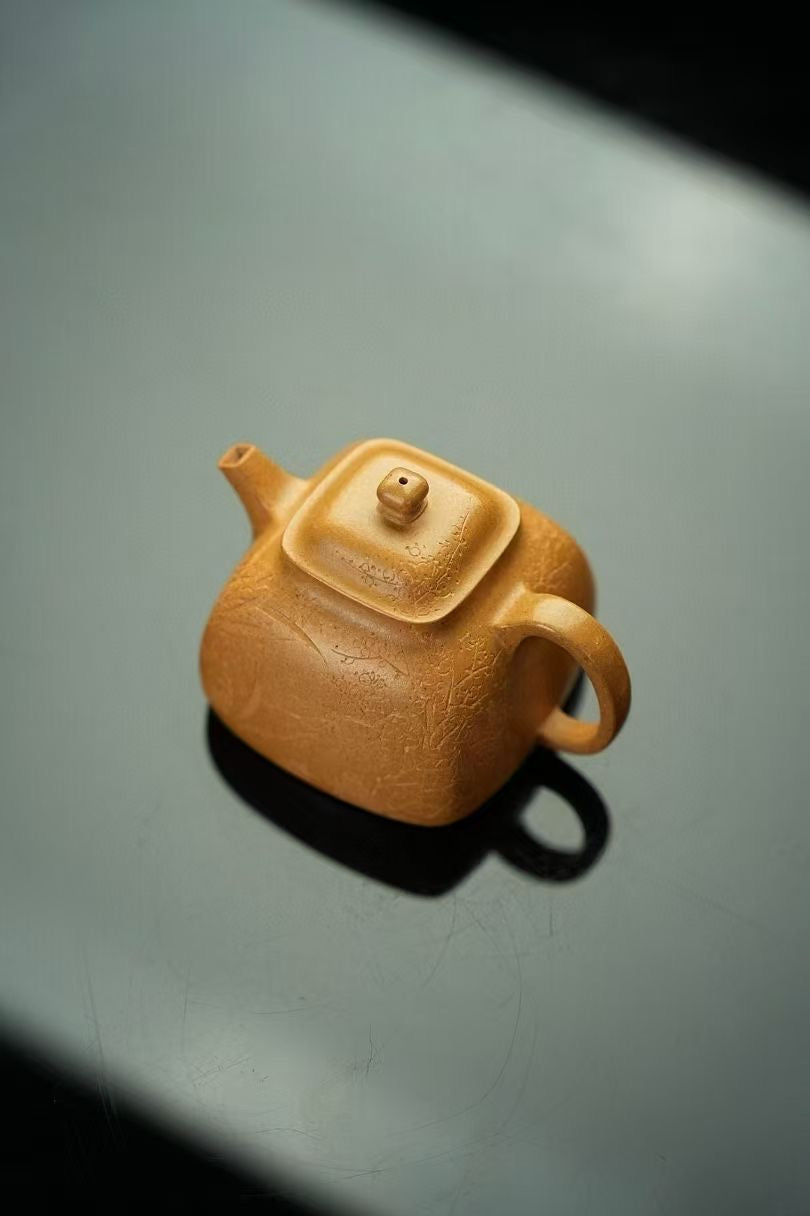 宜興紫砂壷（中国茶器）『坦然四方』